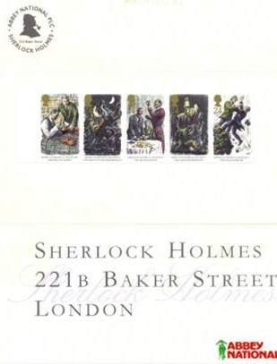 Sherlock Holmes first day cover